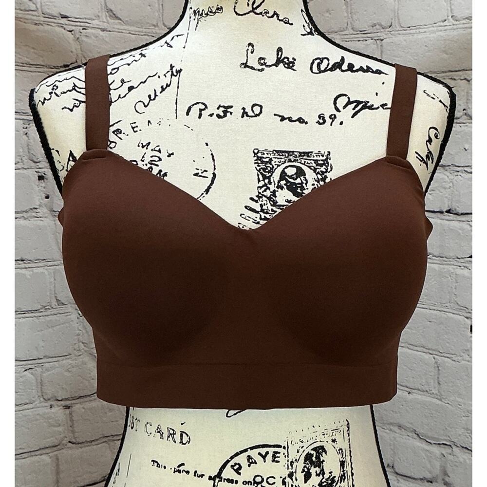 Truekind Women’s Supportive Comfort Wireless Shaping Bra (Size XL)